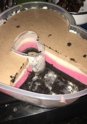 Foto resep Puding lapis oreo