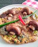 Omelette con Portobellos👍🇵🇪