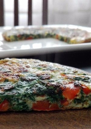 Una foto de Tortilla de vegetales