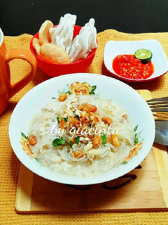 Foto resep Soto Ayam Tasik kuah santan