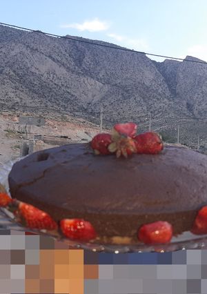 عکسی از دستور کیک اسفنجی کاکائویی