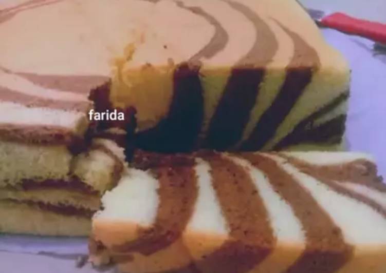 Ogura zebra with coconut milk