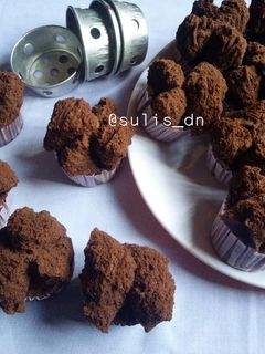 Foto resep Brownies Kukus Mekrok 😂 (Tanpa Air Soda)