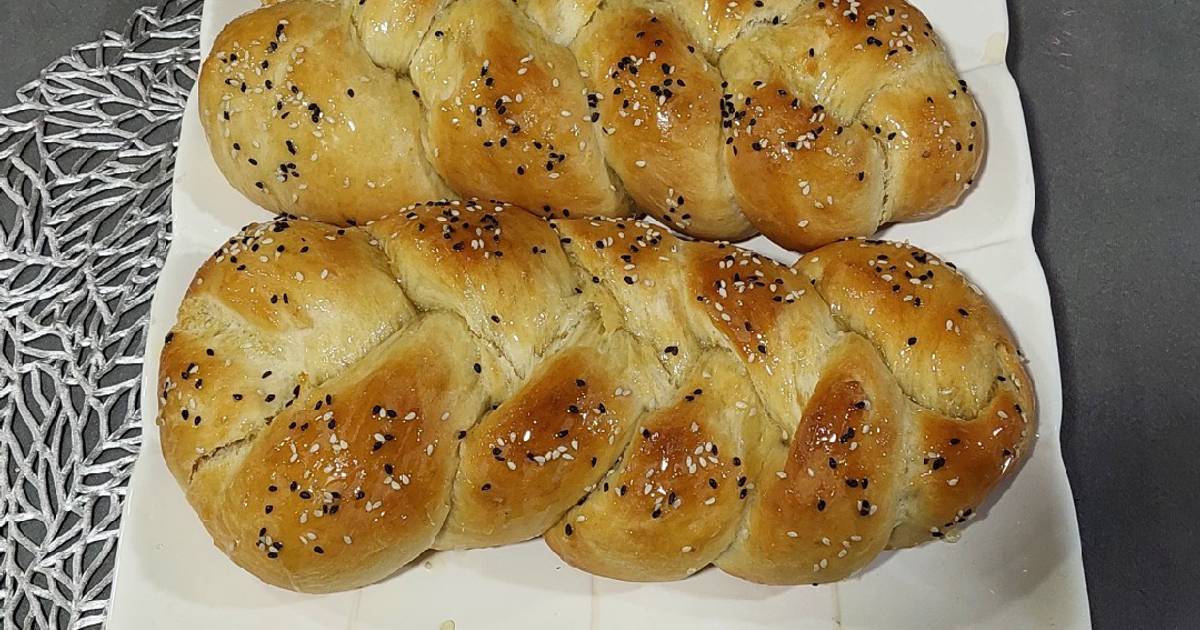 Pan Challah/ Pan Judío {Apto para Diabéticos} Receta de Nuria Eme- Cookpad