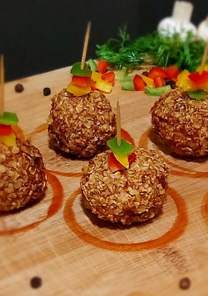 સ્ટફ વેજિટેબલ મશરૂમ(stuff vegetable msuroom in Gujarati) રેસીપી મુખ્ય ફોટો