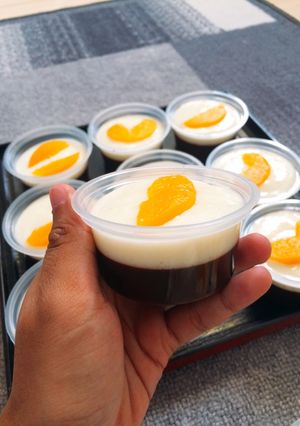 Foto resep Puding Coklat Vla