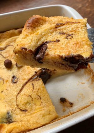 Une photo de ☆Clafoutis Chocolat Noisette☆