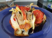 Une photo de aubergine tian