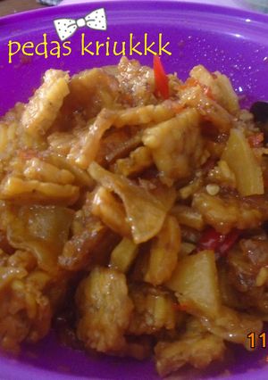 Foto resep Tempe Pedass Kriukk