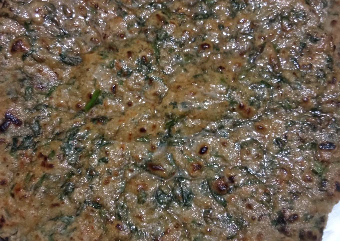 Healthy methi roti