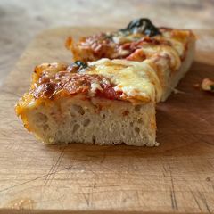 Easy focaccia A picture of Easy focaccia.