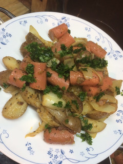 Una foto de Papas a la Húngara