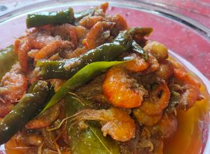 Foto resep Asam udang (udang teu phep) khas Aceh...
