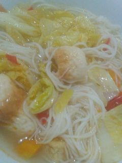 Foto resep Bihun Kuah Tomyam Segar