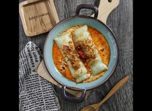 Foto resep 181. Buras Kuah Santan Ebi
