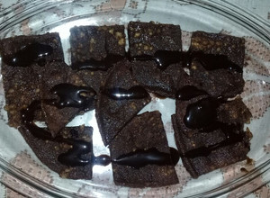 Una foto de Brownie de chocolate en microondas 🍰🍫