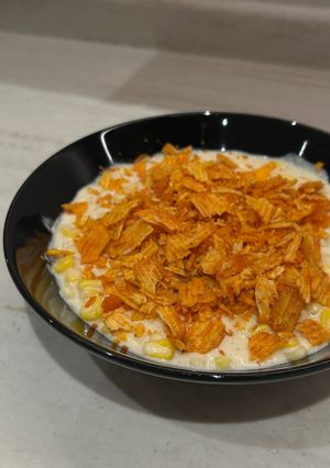 صورة لوصفة ذرة بالكريمة 🌽
