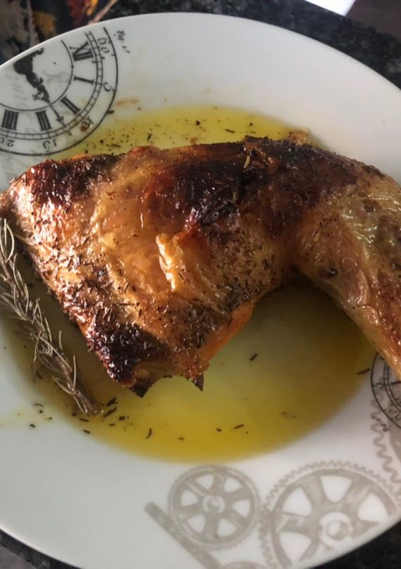 Una foto de Pollo al horno