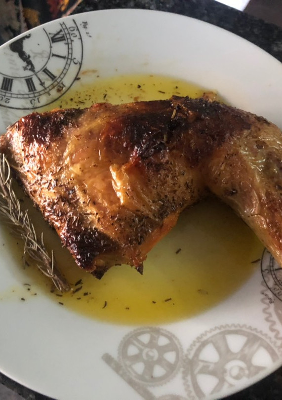 Una foto de Pollo al horno