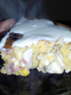 Una foto de Sopa paraguaya recargada