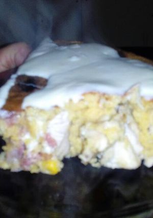 Una foto de Sopa paraguaya recargada