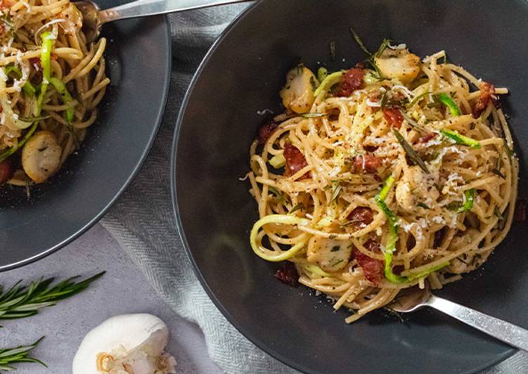 Step-by-Step Guide to Make Homemade Healthy Spaghetti Carbonara