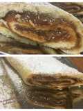 Pionono con dulce de leche (brazo gitano)
