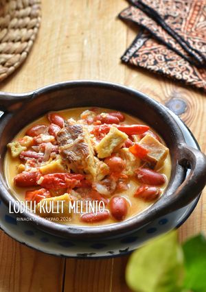 Foto resep Lodeh Kulit Melinjo