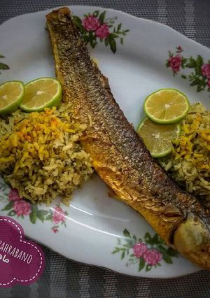 عکسی از دستور ماهی کفال