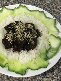 صورة لوصفة دجاج كرسبي بالصوص الاسيوي