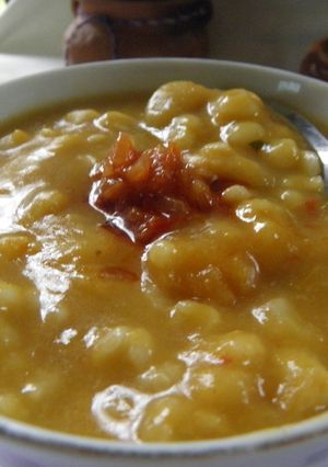 Una foto de Locro Sin Carne. Vegetariano  / Vegano
