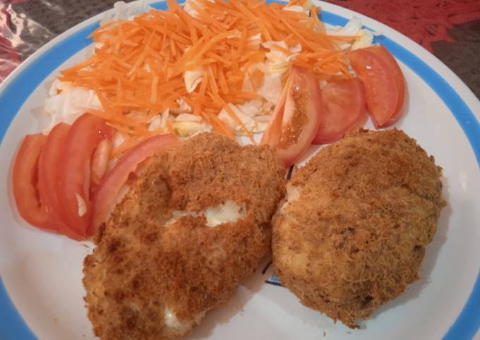 Papas Rellenas Revolcadas En Machaca, Fritas En Horno Freidora Receta ...