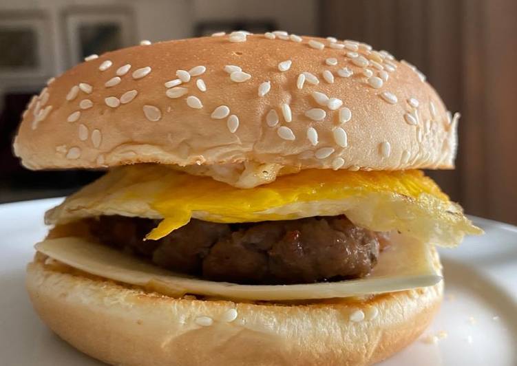 makanan Homemade Burger Anti Gagal