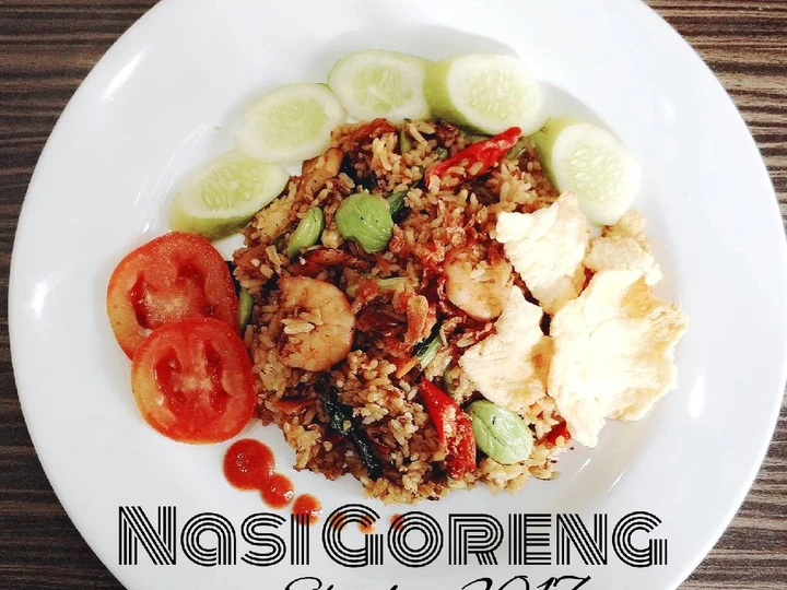 Langkah Gampang Membikin Resep Nasgor PETE🦐🦐 yang Sempurna Anti Ribet, Lezat