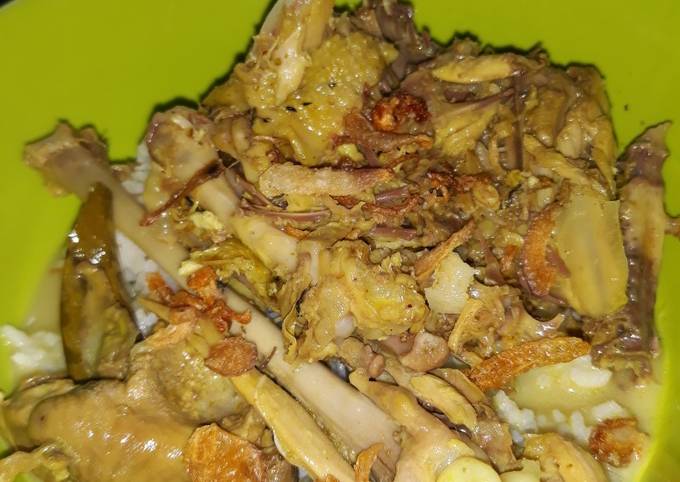 Opor Ayam Kampung Asli