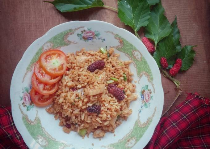 Nasi goreng mulberry