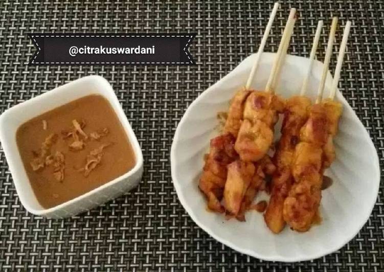 Resep Sate Ayam Teflon oleh Citra Kuswardani - Cookpad