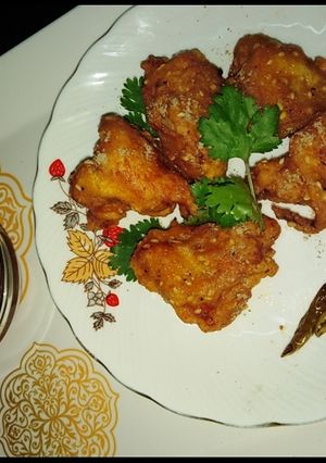 A picture of Crispy chicken fry.