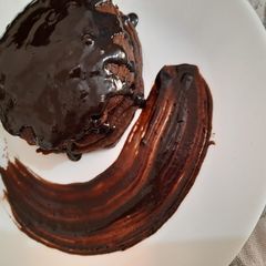 A picture of Chocolate pancakes.