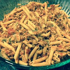 Turkey Mushroom Pasta A picture of Turkey Mushroom Pasta.