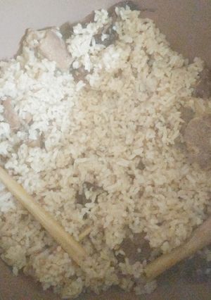 Foto resep Nasi kebuli kambing homemade