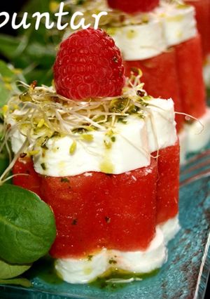 Foto principal de Ensalada de Sandía y Queso Fresco 🍉🍉