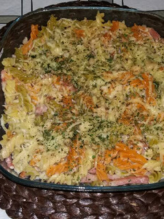 Una foto de Espirales con bechamel