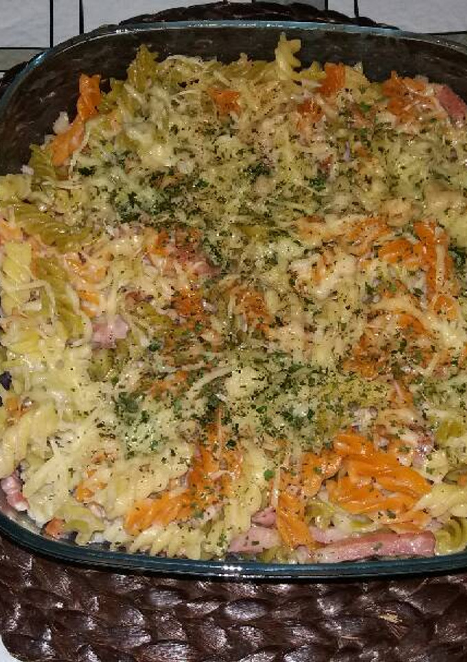 Una foto de Espirales con bechamel