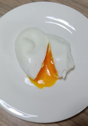 Hình của món TRỨNG CHẦN (Trứng lòng đào).