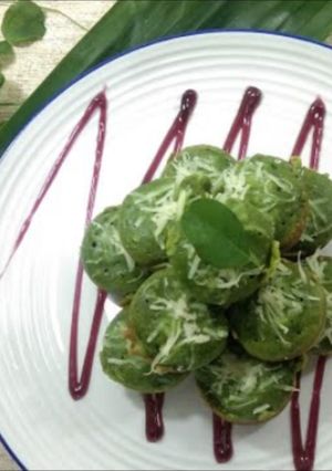 Foto resep Kue Cubit Daun Kelor
