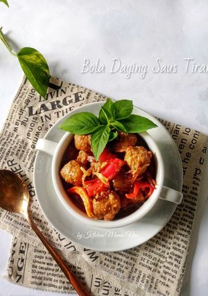 Foto resep Bola Daging Saus Tiram