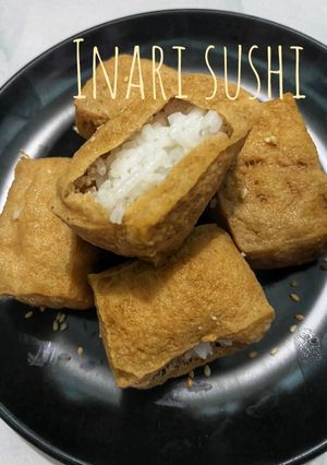 Foto resep Inari sushi simple