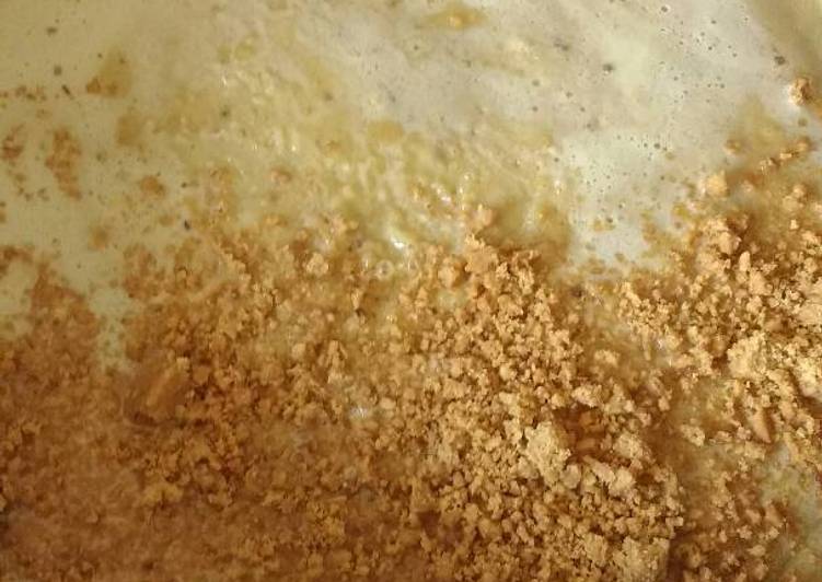 Crepioca doce de paçoca