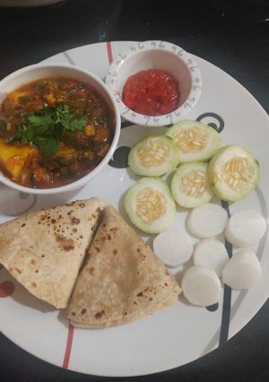સ્પ્રિંગ ઓનીયન શાક (Spring Onion Shaak Recipe in Gujarati) રેસીપી મુખ્ય ફોટો